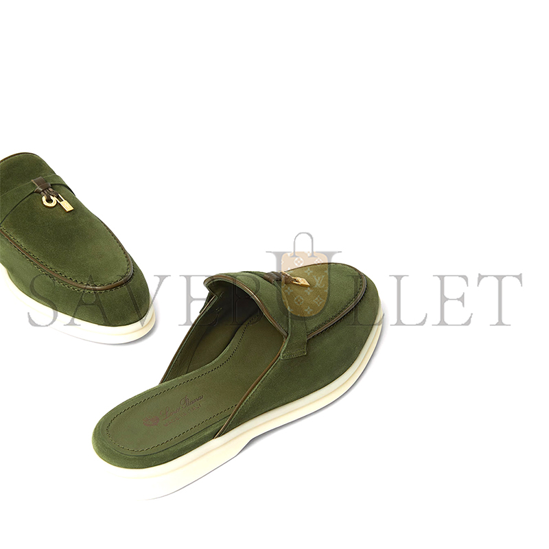 LORO PIANA CHARMS WALK BABOUCHE LOAFER FAL5900